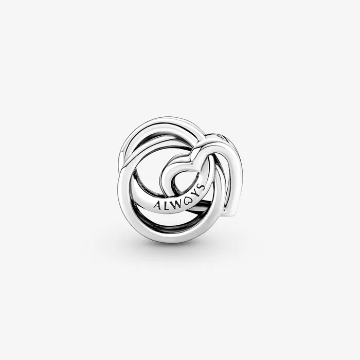 1 Bracelet2 Charms 99 Women Pandora Family Always Encircled Heart Charm