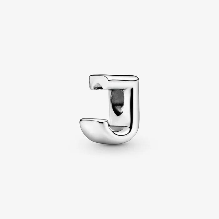 1 Bracelet2 Charms 99 Women Pandora Letter J Alphabet Charm