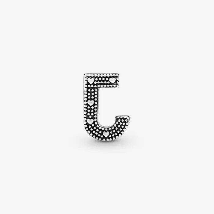 1 Bracelet2 Charms 99 Women Pandora Letter J Alphabet Charm