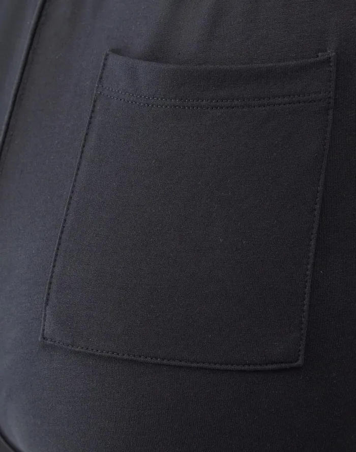 365 WideLeg French Terry Pants C Logo 31034 Black Women Champion Pants