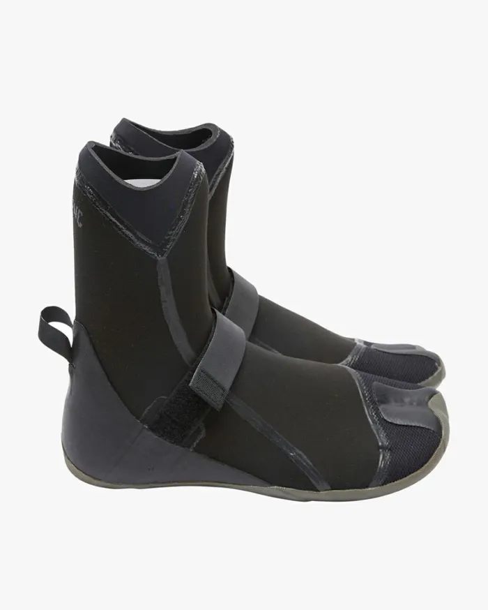 5mm Furnace Hidden Split Toe Wetsuit Boots Black Men Billabong Surf Accessories