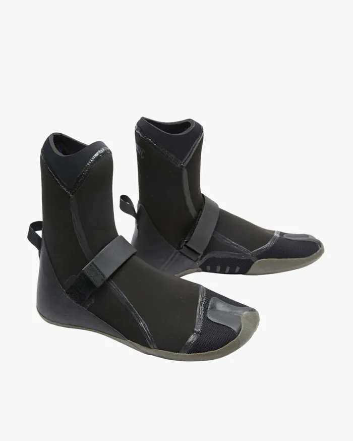 5mm Furnace Hidden Split Toe Wetsuit Boots Black Men Billabong Surf Accessories