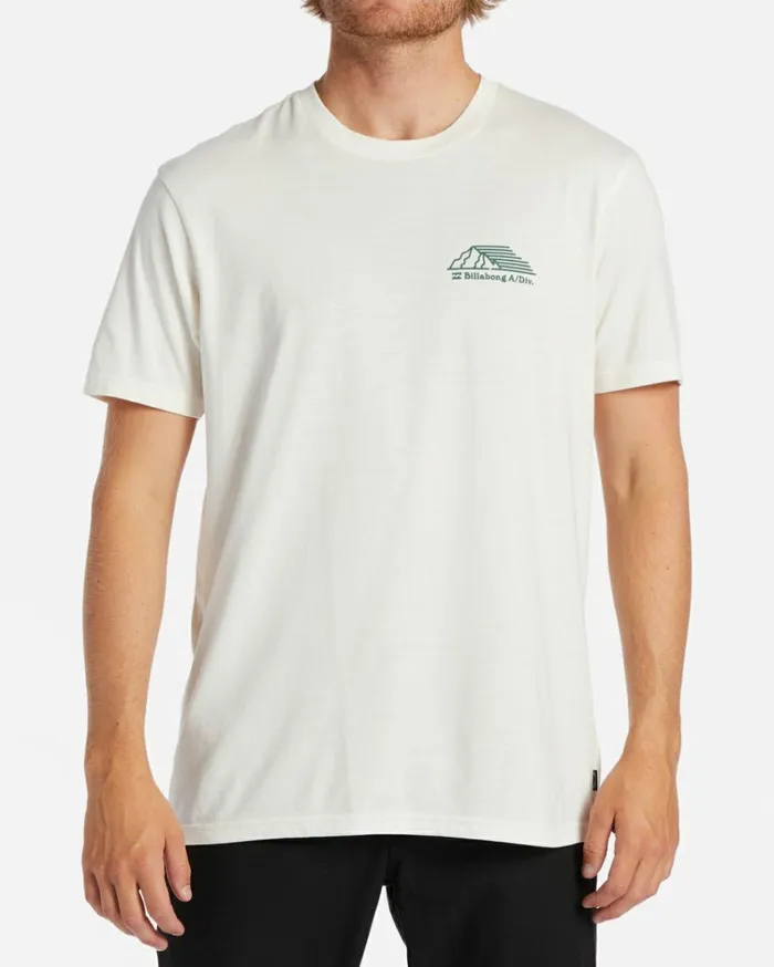 ADiv Run Club TShirt Off White Men Billabong TShirts