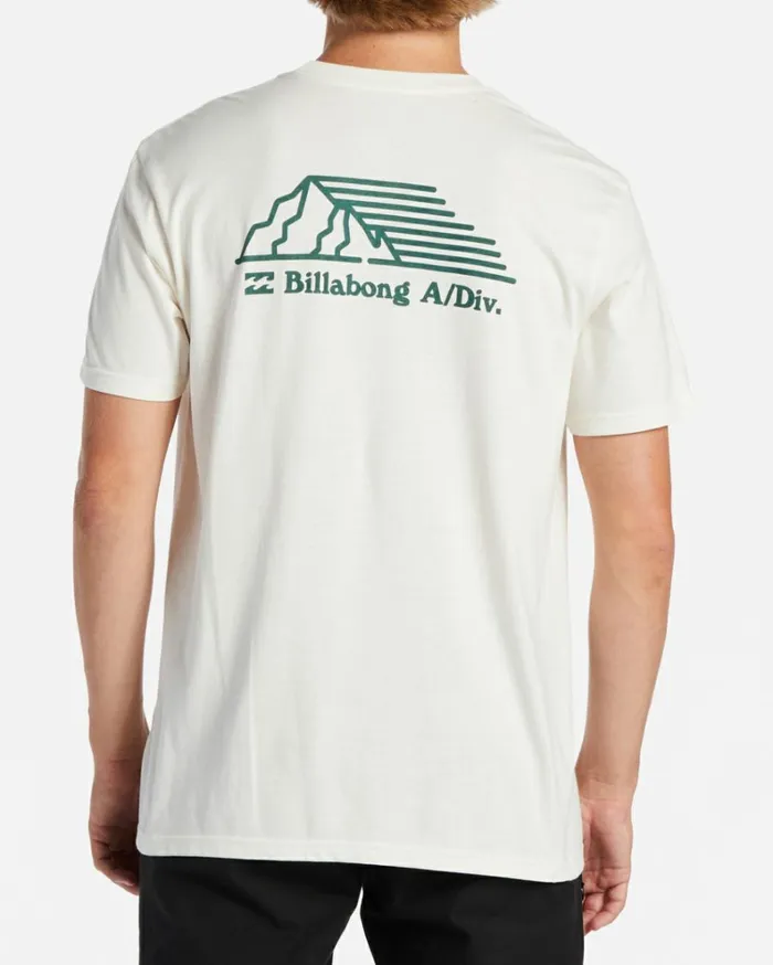 ADiv Run Club TShirt Off White Men Billabong TShirts