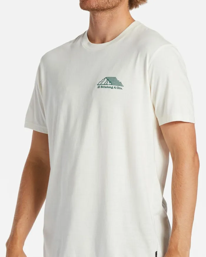 ADiv Run Club TShirt Off White Men Billabong TShirts