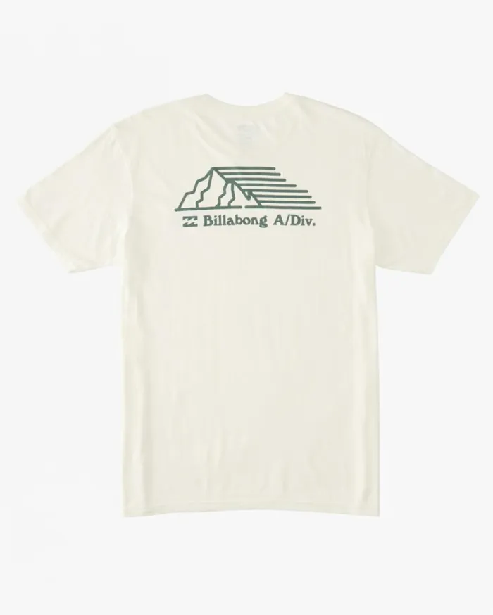 ADiv Run Club TShirt Off White Men Billabong TShirts