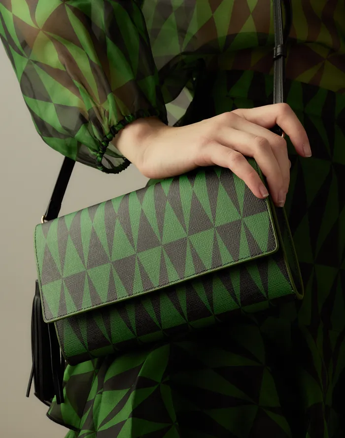 Accessories and Gifts Women Cynthia Rowley Evergreen Leather Crossbody Purse