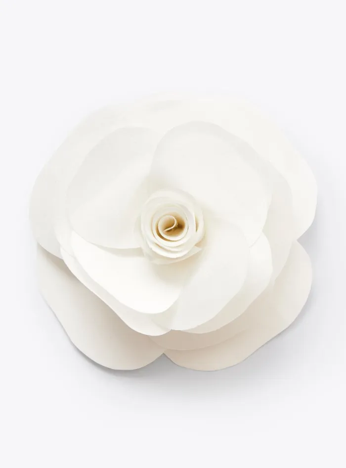 Accessories Baby 036Girl 216 Il Gufo Flower Brooch In Mikado