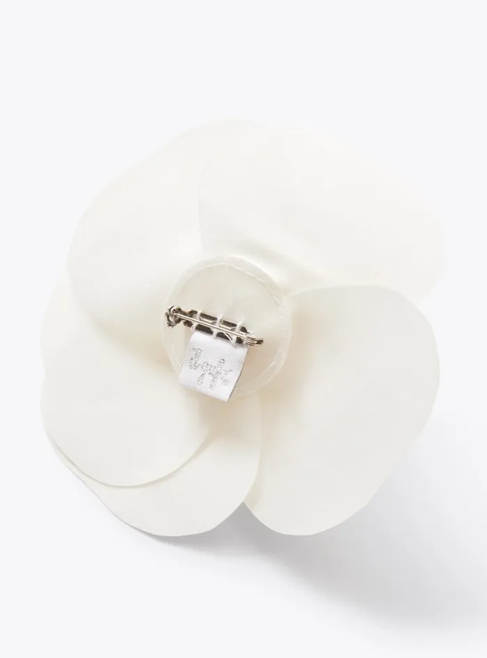 Accessories Baby 036Girl 216 Il Gufo Flower Brooch In Mikado