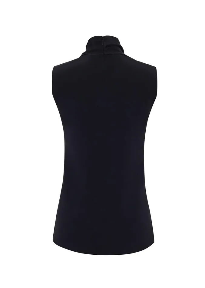 Adam Lippes Bandera Shell Black Womens Tops