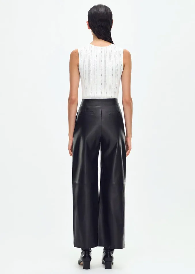 Adam Lippes Barclay Pant Black Womens Pants