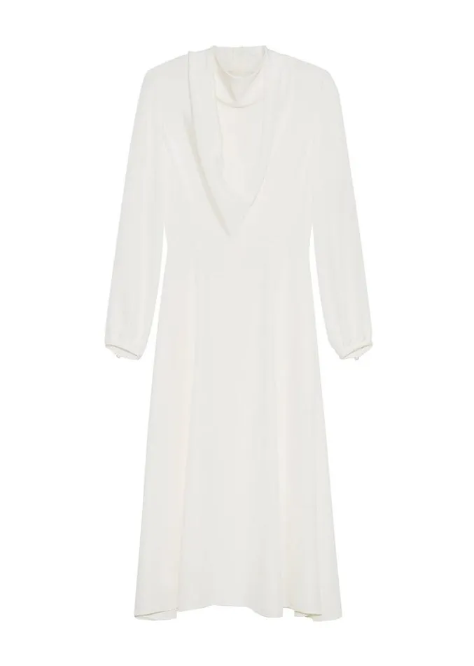 Adam Lippes Blythe Dress Ivory Womens Dresses