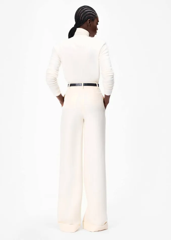 Adam Lippes Cruz Cardigan Ivory Womens Sweaters and Knitwear