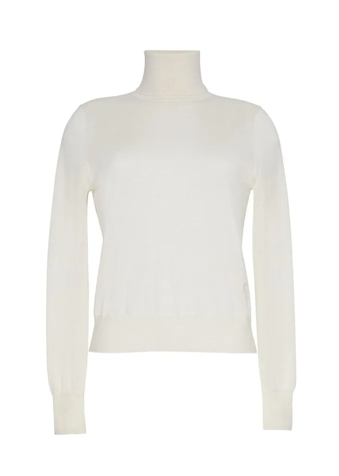 Adam Lippes Eve Knit Ivory Womens Sweaters and Knitwear
