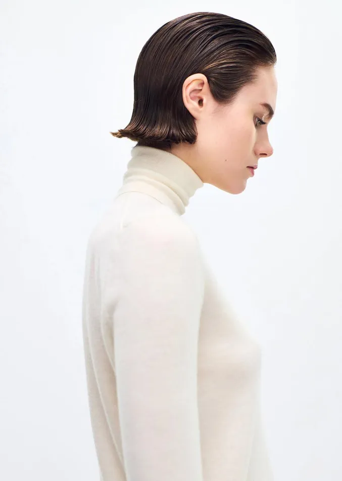 Adam Lippes Eve Knit Ivory Womens Sweaters and Knitwear