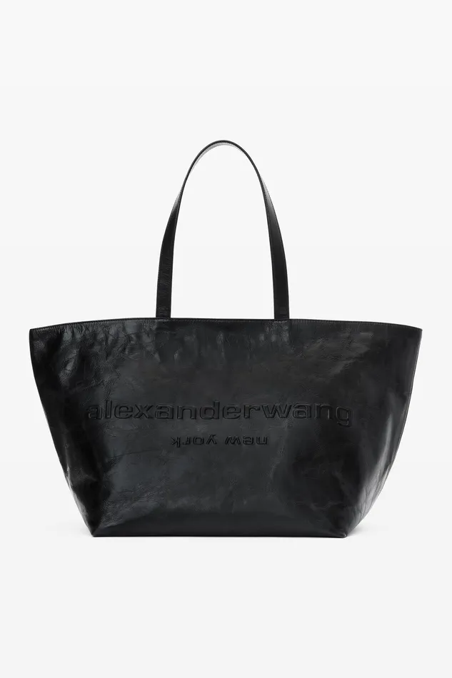Alexander Wang Bags Punch Tote Bag In Crackle Patent Leather 8211 WomenMen