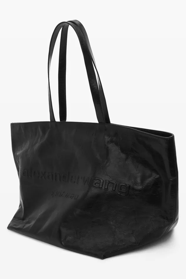 Alexander Wang Bags Punch Tote Bag In Crackle Patent Leather 8211 WomenMen