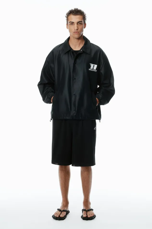 Alexander Wang Jackets Unisex Canvas Coach Jacket 8211 WomenMen