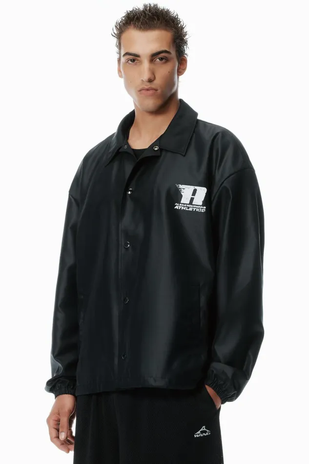 Alexander Wang Jackets Unisex Canvas Coach Jacket 8211 WomenMen