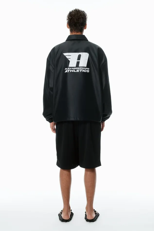 Alexander Wang Jackets Unisex Canvas Coach Jacket 8211 WomenMen