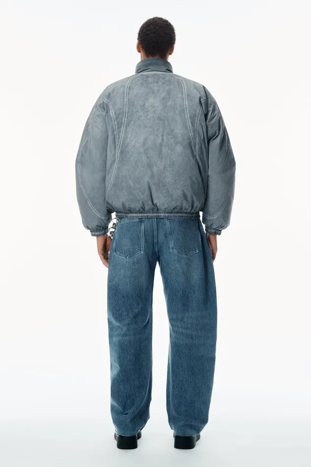 Alexander Wang Jackets Unisex Padded Track Jacket 8211 WomenMen