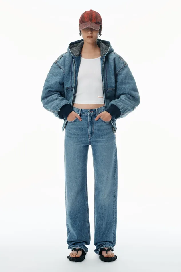 Alexander Wang Outerwear Unisex Rounded Workwear Jacket 8211 MenWomen