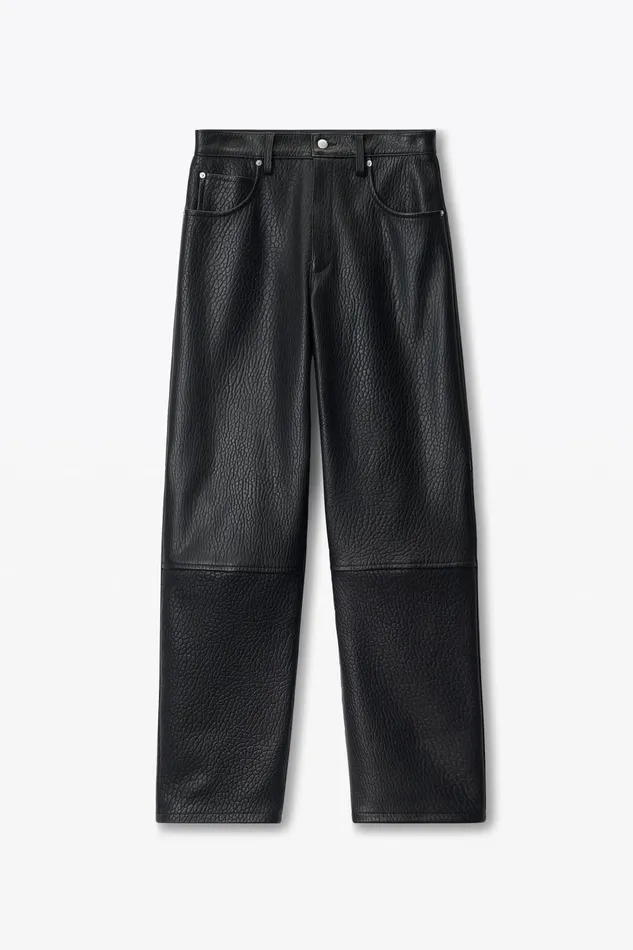 Alexander Wang Pants LowRise FivePocket Pant In Lambskin Leather 8211 Women