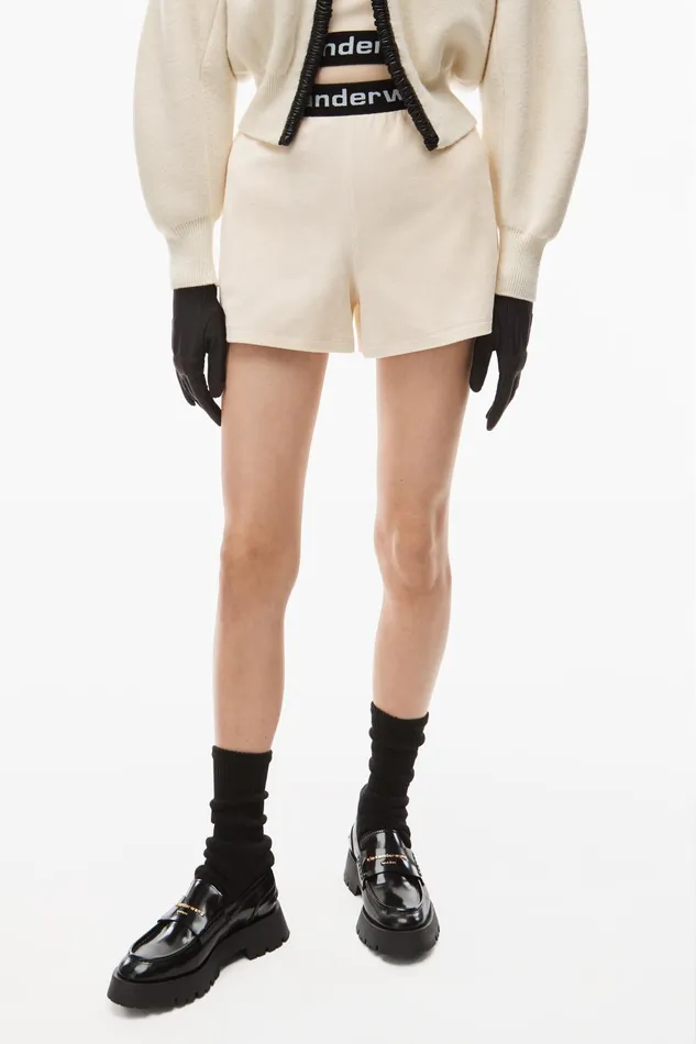 Alexander Wang Shoes Carter MidHeel Lug Loafer In Leather 8211 Women
