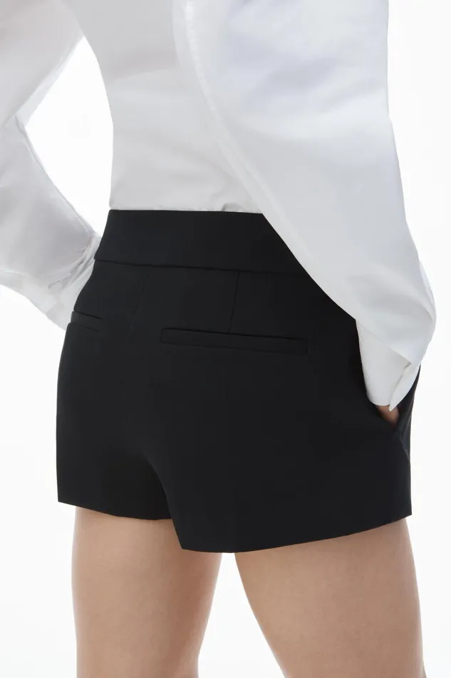 Alexander Wang Skirts Tailored Mini Skort In Wool Tailoring 8211 Women