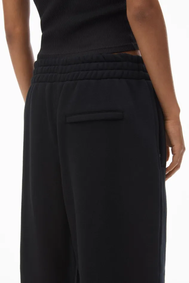 Alexander Wang Sweatpants Puff Logo Sweatpant In Structured Terry 8211 Women