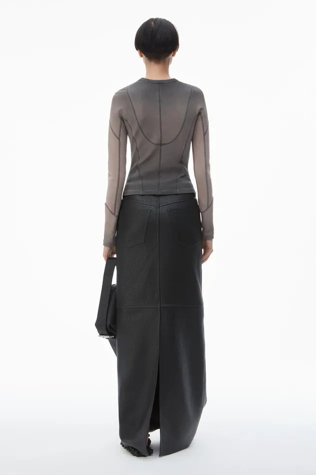 Alexander Wang Tops and Shirts Blade Logo LongSleeve Top 8211 Women