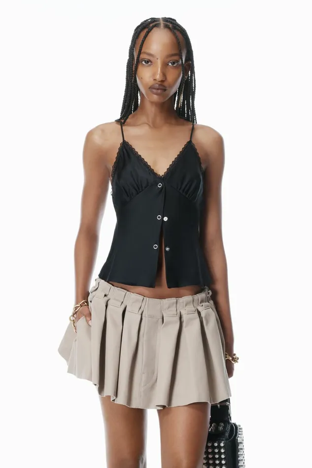 Alexander Wang Tops and Shirts Silk Charmeuse Camisole 8211 Women