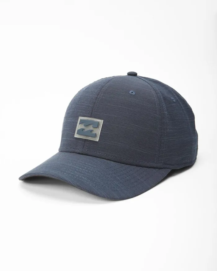 All Day Stretch Fit Hat Navy Blue Men Billabong Hats