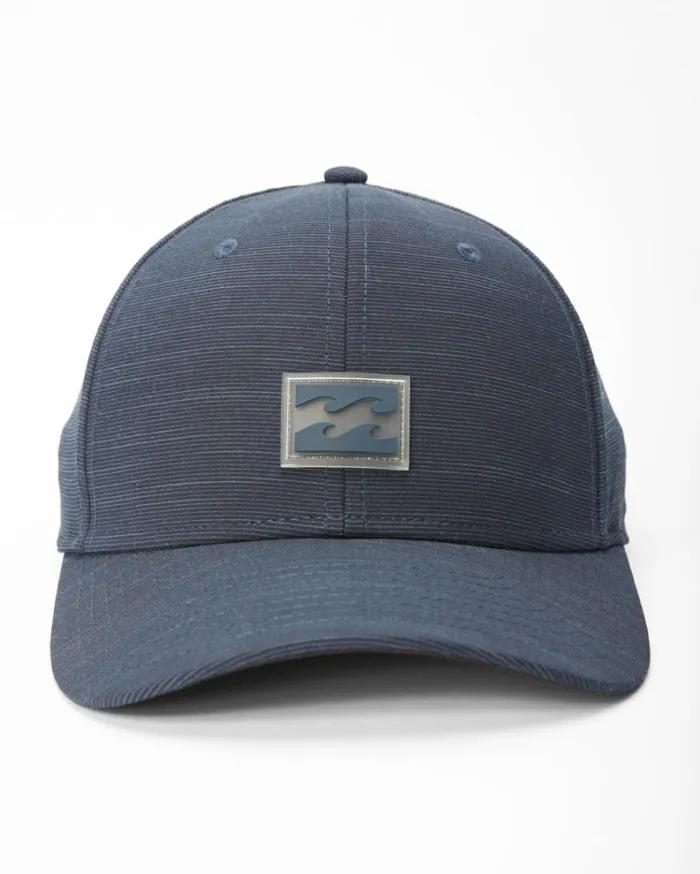 All Day Stretch Fit Hat Navy Blue Men Billabong Hats