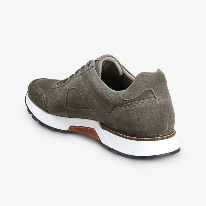 Allen Edmonds ATrainer LaceUp Sneaker Grey Suede Men Sneakers
