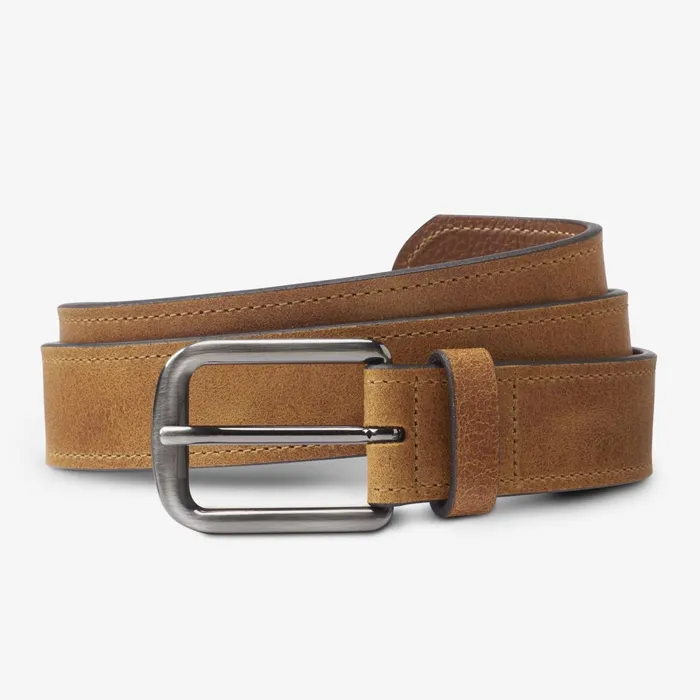 Allen Edmonds Atlantic Street Casual Belt Walnut Men Casual Belts
