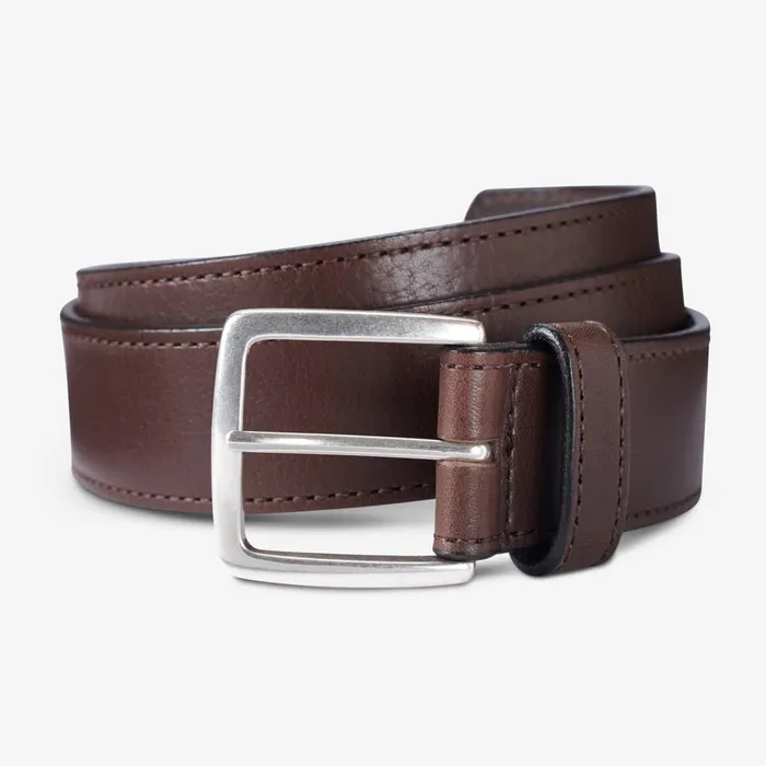 Allen Edmonds Commander Street Casual Belt Brown Men Casual Belts