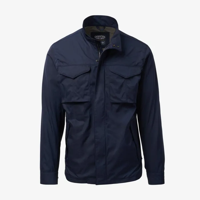 Allen Edmonds Hamilton Jacket By Cockpit USA Navy Men Outerwear