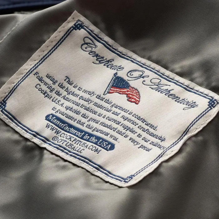 Allen Edmonds Hamilton Jacket By Cockpit USA Navy Men Outerwear