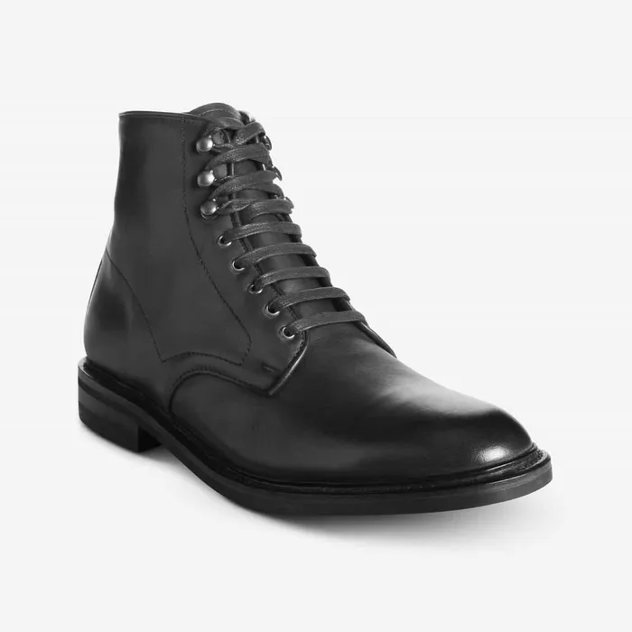 Allen Edmonds Higgins Mill Weatherproof Boot With Dainite Rubber Sole Black Men Weatherproof and Waterproof
