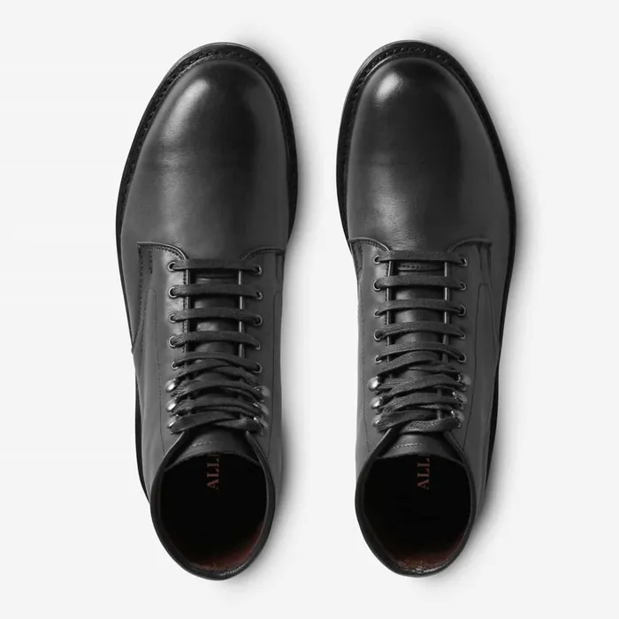 Allen Edmonds Higgins Mill Weatherproof Boot With Dainite Rubber Sole Black Men Weatherproof and Waterproof