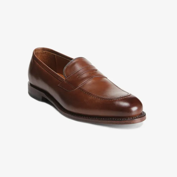 Allen Edmonds Lake Forest Penny Loafer Coffee Men Loafers and SlipOns