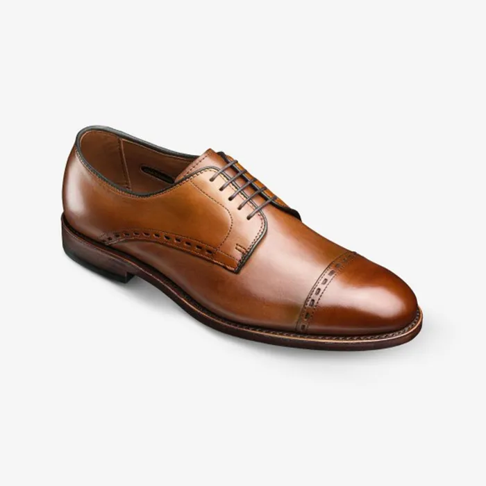 Allen Edmonds Madison Ave Cap Toe Dress Shoe Walnut Men Oxfords and Derbys