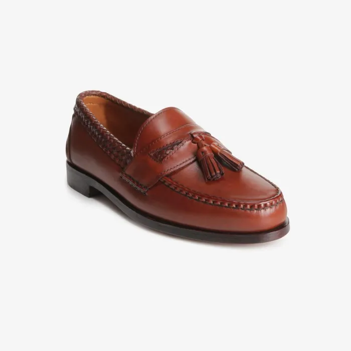 Allen Edmonds Maxfield Tassel Loafer Dark Chili Men Loafers and SlipOns