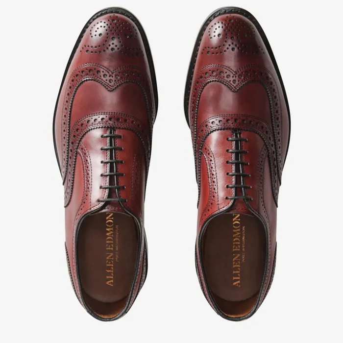 Allen Edmonds McAllister Wingtip Oxford Oxblood Men Oxfords and Derbys