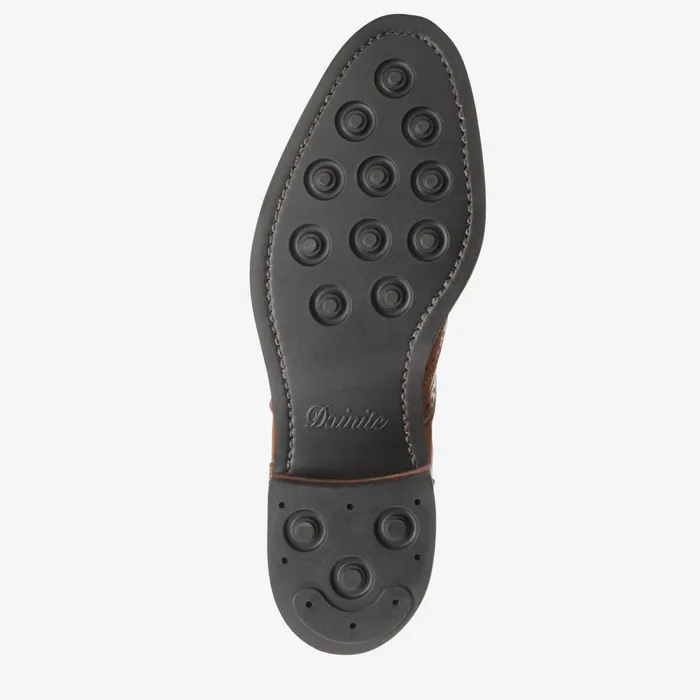Allen Edmonds McAllister Wingtip Oxford With Dainite Rubber Sole Walnut Men Wide Width Shoes