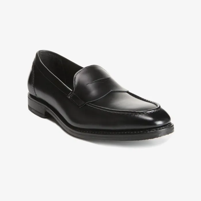 Allen Edmonds Mercer Street Penny Loafer Black Men Loafers and SlipOns