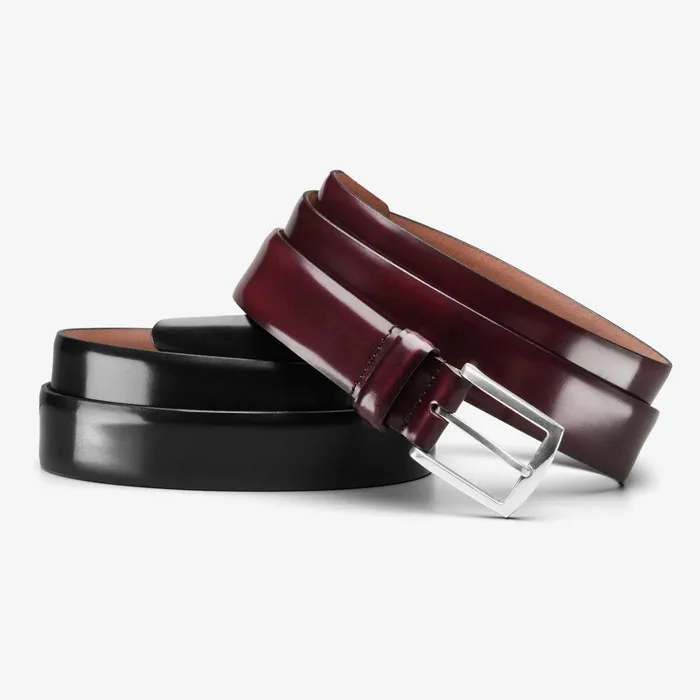 Allen Edmonds Midland Ave Belt Walnut Men Dress Belts