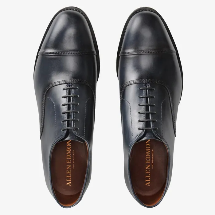 Allen Edmonds Park Avenue CapToe Oxford Midnight Navy Men Oxfords and Derbys