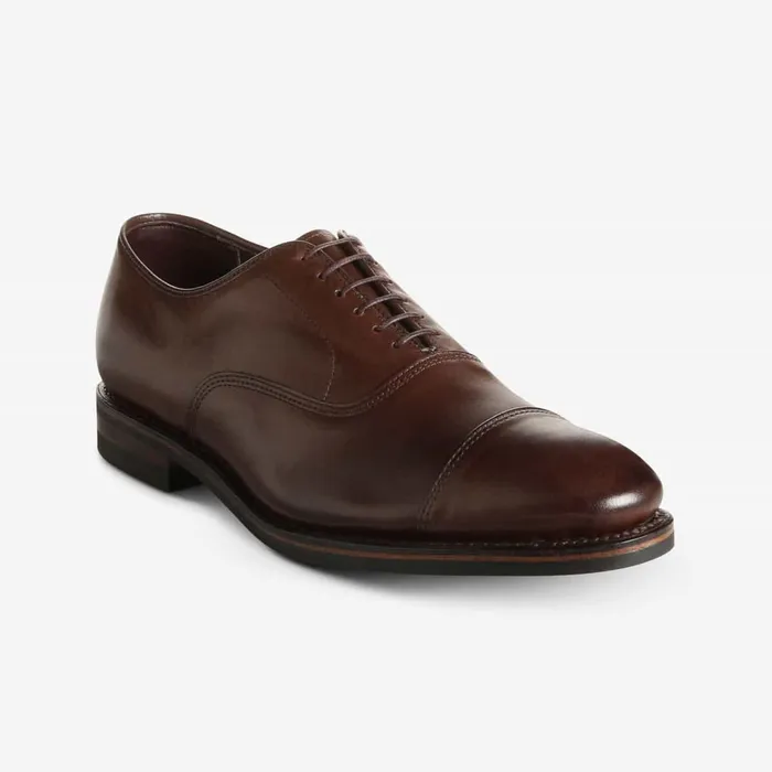 Allen Edmonds Park Avenue Weatherproof CapToe Oxford With Dainite Rubber Sole Brown Men Wide Width Shoes Allen Edmonds Park Avenue Weatherproof CapToe Oxford With Dainite Rubber Sole Brown Men Wide Width Shoes